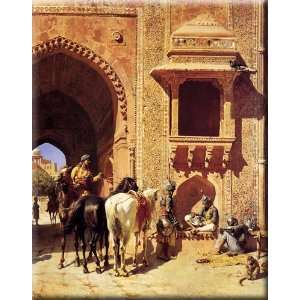   India 13x16 Streched Canvas Art by Weeks, Edwin Lord