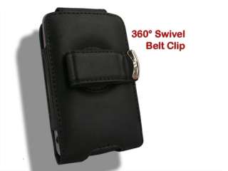 Leather Case for Samsung Flight II 2 Pouch Black Skin  