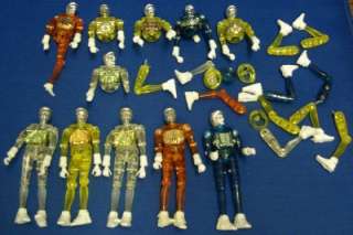Vintage Micronauts Mego Action Figure Lot of 5 Complete + Lots Of 