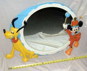   Disney Mickey Mouse and Pluto Drum Mirror Mickey Mouse Club  