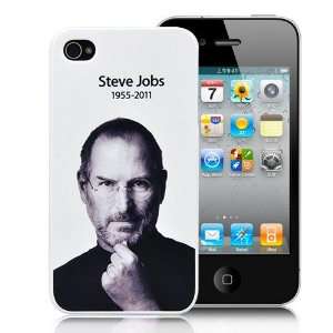  Steve Jobs Tribute Hard Case Cover for iPhone 4 4s + Free 