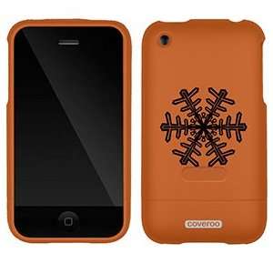 Simple Snowflake on AT&T iPhone 3G/3GS Case by Coveroo 