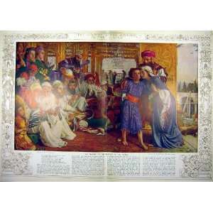  1936 Holman Hunt Saviour Temple Religious Christian Art 