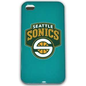  Seattle Sonics Hard Case for Apple Iphone 4g (At&t Only 
