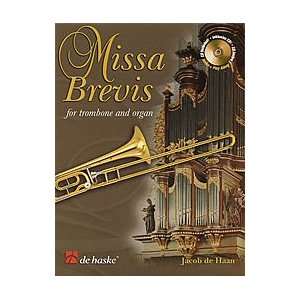 Missa Brevis Book With CD for Trombone and Organ