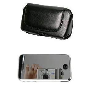   Pouch Case For Apple iPhone + Mirror Screen Protector: Everything Else