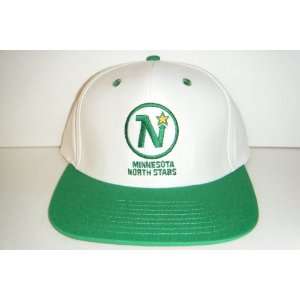  Minnesota North Stars Vintage Snapback Hat Authentic Cap 