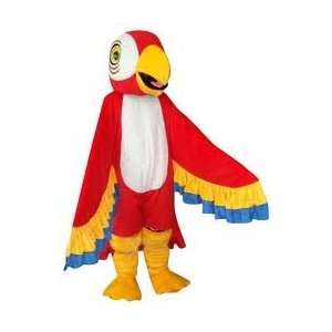  Red Parrot Adult Mascot Costume: Everything Else