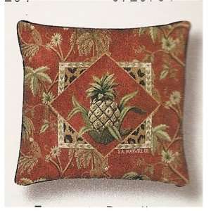  Escape to Paradise Decorative Throw Pillow, 17 X 17 Inches 