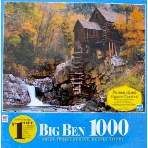    Big Ben 1000pc. Mill on the Crystal River, CO Puzzle Toys & Games