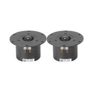  Morel ET 338 1 1/8 Soft Dome Tweeter Matched Pair 