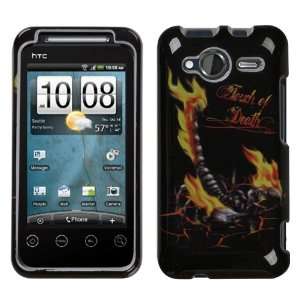  HTC A7373 A 7373 EVO Shift 4G 4 G Black with Red Fire 