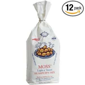 Moss Light n Sweet Hushpuppy Mix, 32 Ounce Bags (Pack of 12)  