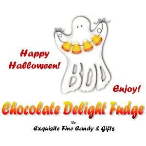 Custom Labeled Gift BOO Halloween Chocolate Fudge Box:  
