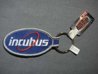 YOU ARE BUYING A BRAND NEW INCUBUS PATCH STYLE KEYCHAIN .