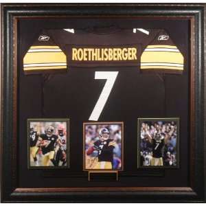  Signed Ben Roethlisberger Jersey   Pre Framed 