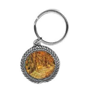  The Road Menders 2 By Vincent Van Gogh Pewter Key Chain 