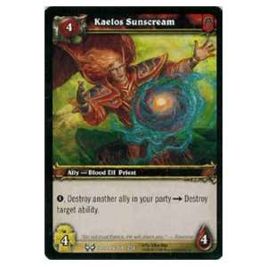 World of Warcraft Hunt for Illidan Single Card Kaelos Sunscream #158 
