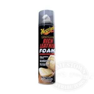  Meguiars Gold Class Rich Leather Foam Cleaner/Conditioner 