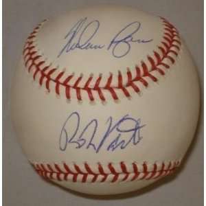   Dual Holo   Autographed Baseballs 