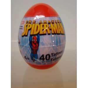  MARVEL HEROES EGG WITH 40 TATTOOS 