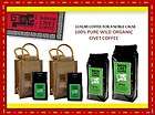 100% Wild ORGANIC Kopi Luwak CIVET COFFEE 4oz/113 grams