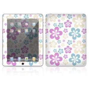  Apple iPad Decal Vinyl Sticker Skin   Flowers in the Air 