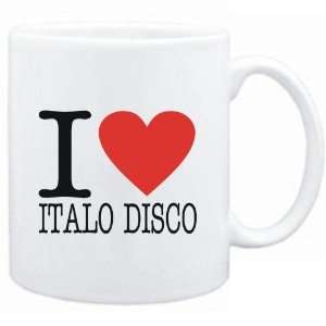 Mug White  I LOVE Italo Disco  Music: Sports & Outdoors