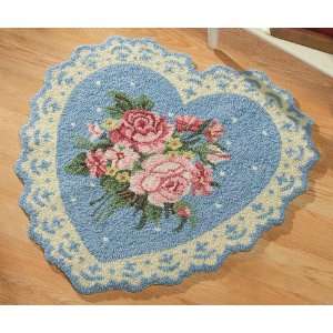  Victorian Heart Small Area Rug By Collections Etc: Home 