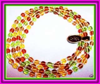 New JOAN RIVERS 44 Mixed Color Faceted Bead Necklace  