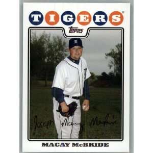   Macay Mcbride / MLB Trading Card   In Protective Display Case: Sports