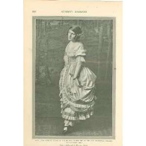  1918 Print Actress Beth Lydy 