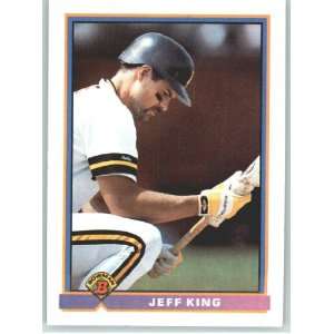  1991 Bowman #520 Jeff King   Pittsburgh Pirates (Baseball 
