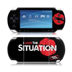   PSP Slim  Jersey Shore  I Love The Situation Logo Skin Electronics