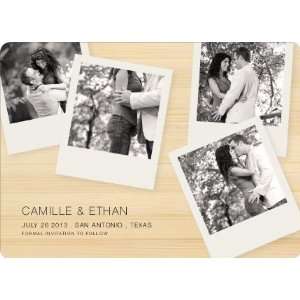    Polaroid Save the Date Cards with 4 Photos: Arts, Crafts & Sewing