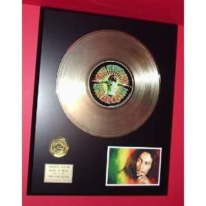  BOB MARLEY GOLD LP RECORD LIMITED EDITION DISPLAY 