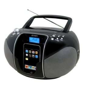  Jensen JiSS 115 Portable Docking CD Music System for iPod 