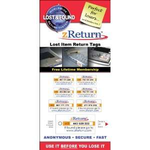  zReturn Lost Item Return Tags Cell Phones & Accessories