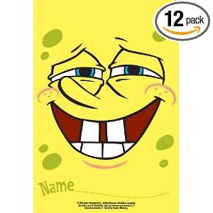  Designware Spongebob Moods Loot Bags, 8 Count Packages 