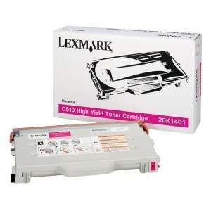  Lexmark Magenta Toner Cartridge. MAGENTA HIGH YLD 6.6K 
