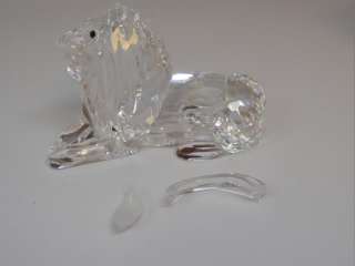 Swarovski Silver Crystal Inspiration Africa LION Annual 1995 Figurine 