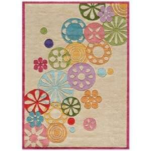  Momeni Lil Mo Hipster LMT 8 Ivory 8x10 Area Rug