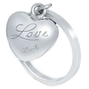  Liu Jo Ladies Ring in White 925 Silver, form Heart, line 