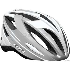  Lazer Neon Helmet Silver/White; One Size (53 61cm 