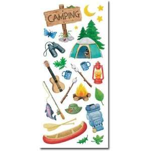  Camping Sticker Sheet