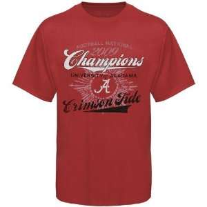  Alabama Crimson Tide Crimson 2009 BCS National Champions 