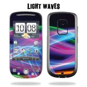   Vinyl Skin Decal for HTC HERO   Light waves Cell Phones & Accessories