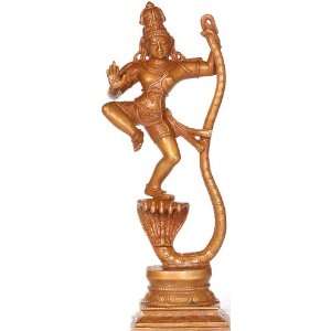   the Serpent Kaliya   Bronze Sculpture from Swamimalai