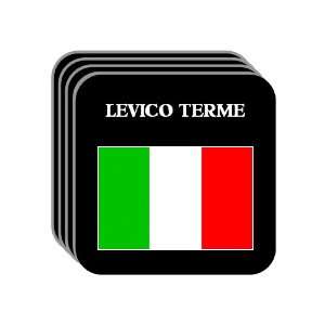  Italy   LEVICO TERME Set of 4 Mini Mousepad Coasters 