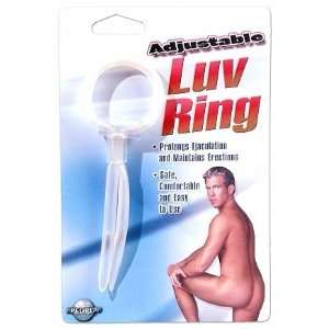  ADJUSTABLE LUV RING CLEAR